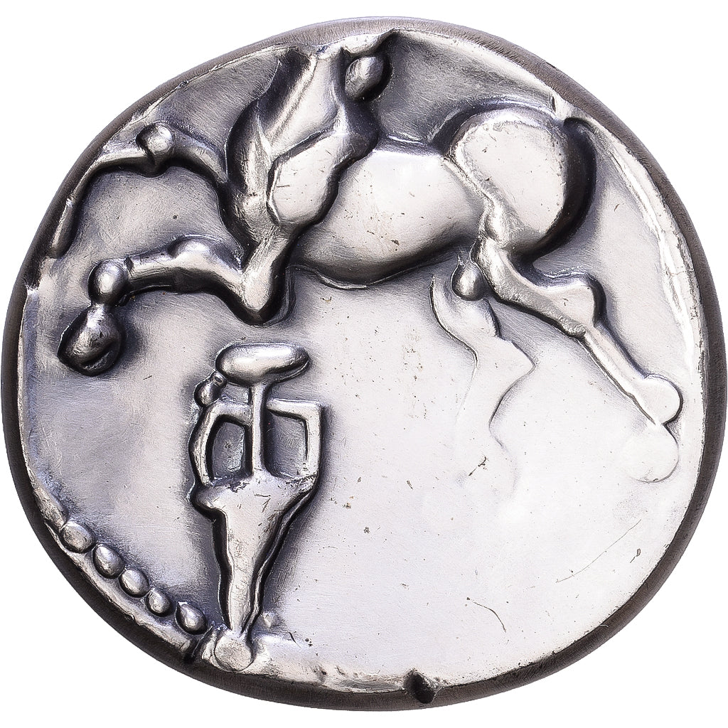 França, medalha, Vercingetorix, 1971, Prata, MS(60-62)