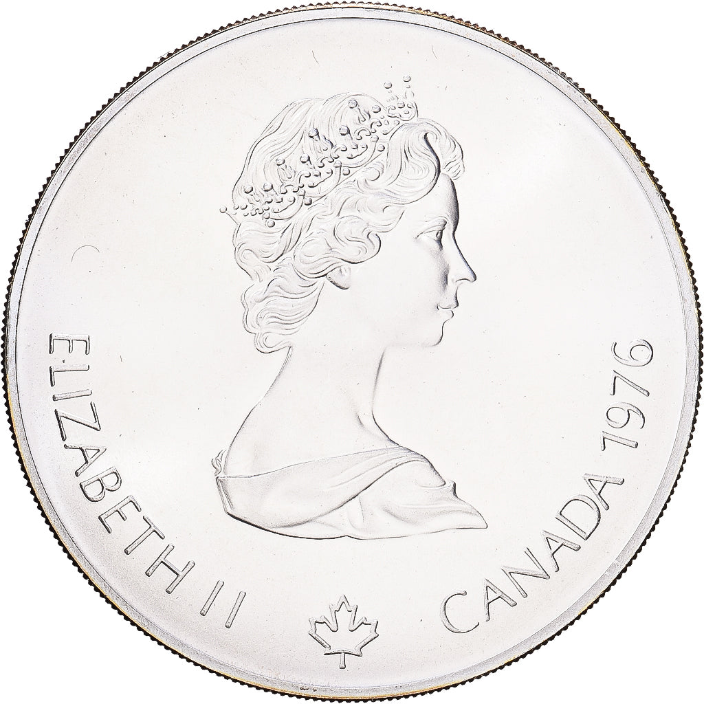 Canada, Élisabeth II, 5 Dollars, 1976, Royal Canadian Mint, Argent, FDC, KM:109