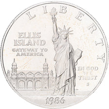 États-Unis, Dollar, 1986, San Francisco, Argent, SUP, KM:214