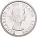 Canada, Elizabeth II, Dollar, 1954, Royal Canadian Mint, Silver, MS(60-62)