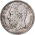 Belgia, Leopold II, 5 Francs, 5 Frank, 1868, Brussels, Srebro, EF(40-45), KM:24