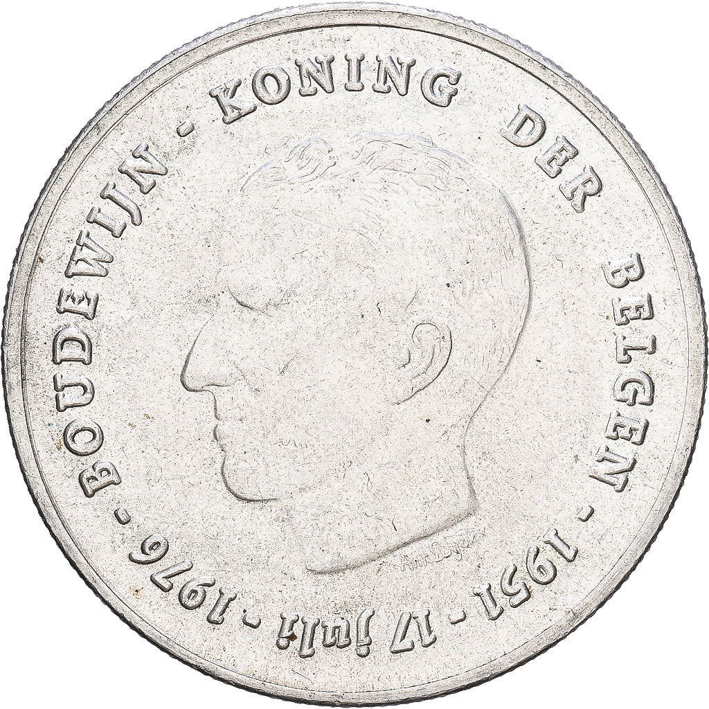 Belgia, 250 Francs, 250 Frank, 1976, Brussels, Srebro, EF(40-45), KM:157.1