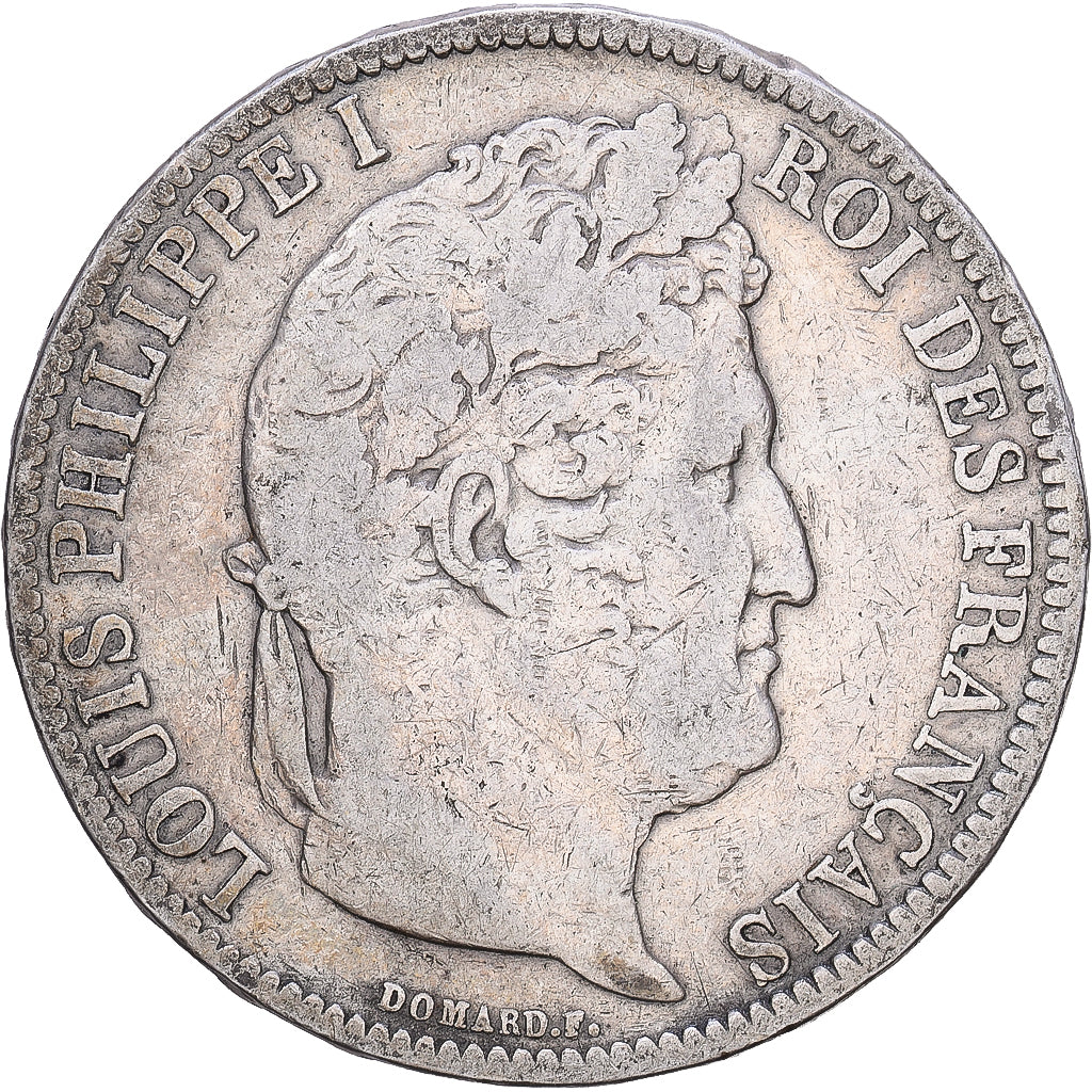 Monnaie, France, Louis-Philippe, 5 Francs, 1831, La Rochelle, TB, Argent