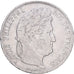 Francia, 5 Francs, Louis-Philippe, 1834, Paris, Plata, BC+, Gadoury:678
