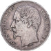 France, 5 Francs, Napoléon III, 1852, Paris, Silver, VF(30-35), Gadoury:726