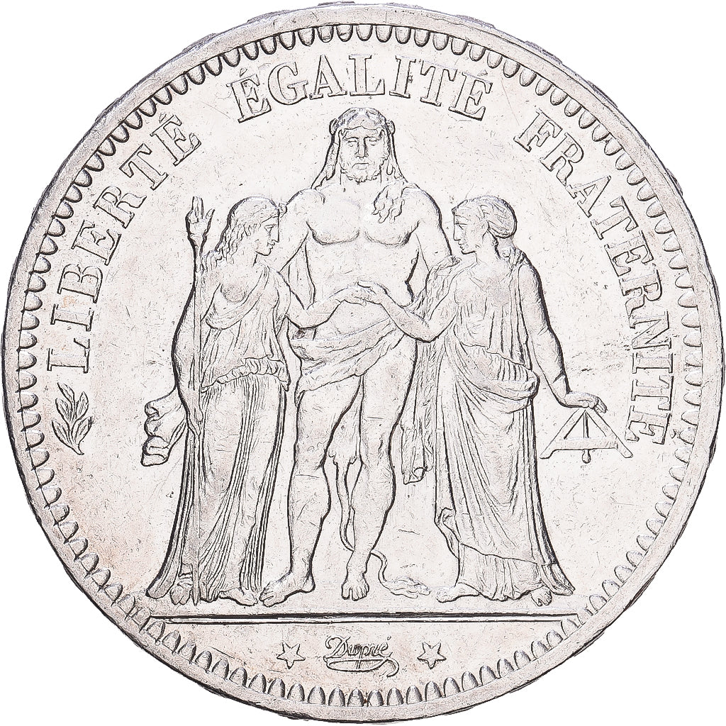France, 5 Francs, Hercule, 1873, Paris, Argent, SUP, Gadoury:745a, KM:820.2