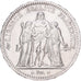 Frankrijk, 5 Francs, Hercule, 1873, Paris, Zilver, PR, Gadoury:745a, KM:820.2