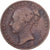 Jersey, Victoria, 1/13 Shilling, 1858, Cobre, BC+, KM:3