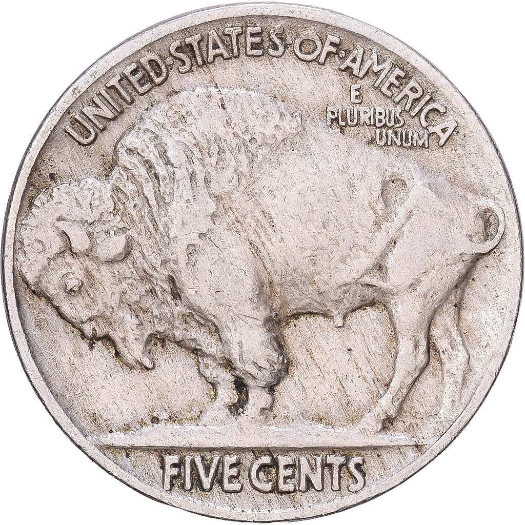 États-Unis, 5 Cents, Buffalo, 1914, Philadelphie, Nickel, TB+, KM:134