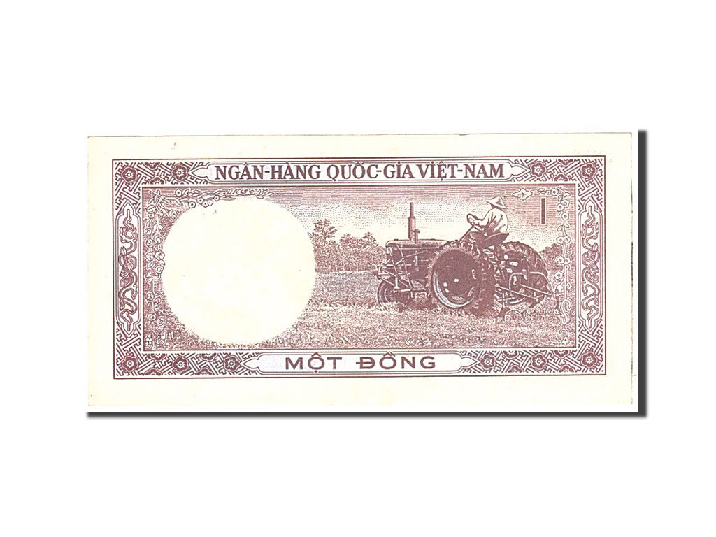Banknote, South Viet Nam, 1 D<ox>ng, 1964, Undated, KM:15a, AU(55-58)