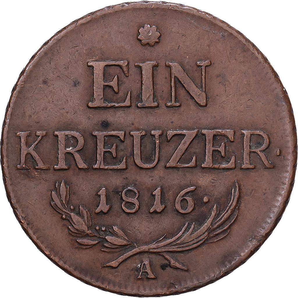 Austria, Franz I, Kreuzer, 1816, Vienna, Copper, VF(30-35), KM:2113
