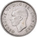 Groot Bretagne, George VI, Shilling, 1937, London, Zilver, ZF