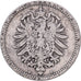 NIEMCY - IMPERIUM, Wilhelm I, 50 Pfennig, 1876, Berlin, Srebro, EF(40-45), KM:6