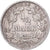 ALEMANIA - IMPERIO, 1/2 Mark, 1915, Stuttgart, Plata, MBC+, KM:17
