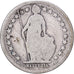 Schweiz, 1/2 Franc, 1881, Bern, Silber, S, KM:23