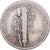 États-Unis, Dime, Mercury Dime, 1937, U.S. Mint, Argent, TB+, KM:140
