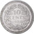 Nederland, Wilhelmina I, 10 Cents, 1926, Zilver, FR+, KM:163