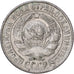Russia, Soviet Union, 15 Kopeks, 1929, Srebro, AU(50-53), KM:87