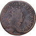 France, Louis XIV, Liard de France, 1656, Caen, Copper, VF(20-25), C2G:48