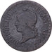 France, Centime, Dupré, 1848, Paris, Bronze, VF(20-25), Gadoury:84, KM:754