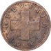 Suiza, Rappen, 1951, Bern, Bronce, BC+, KM:46