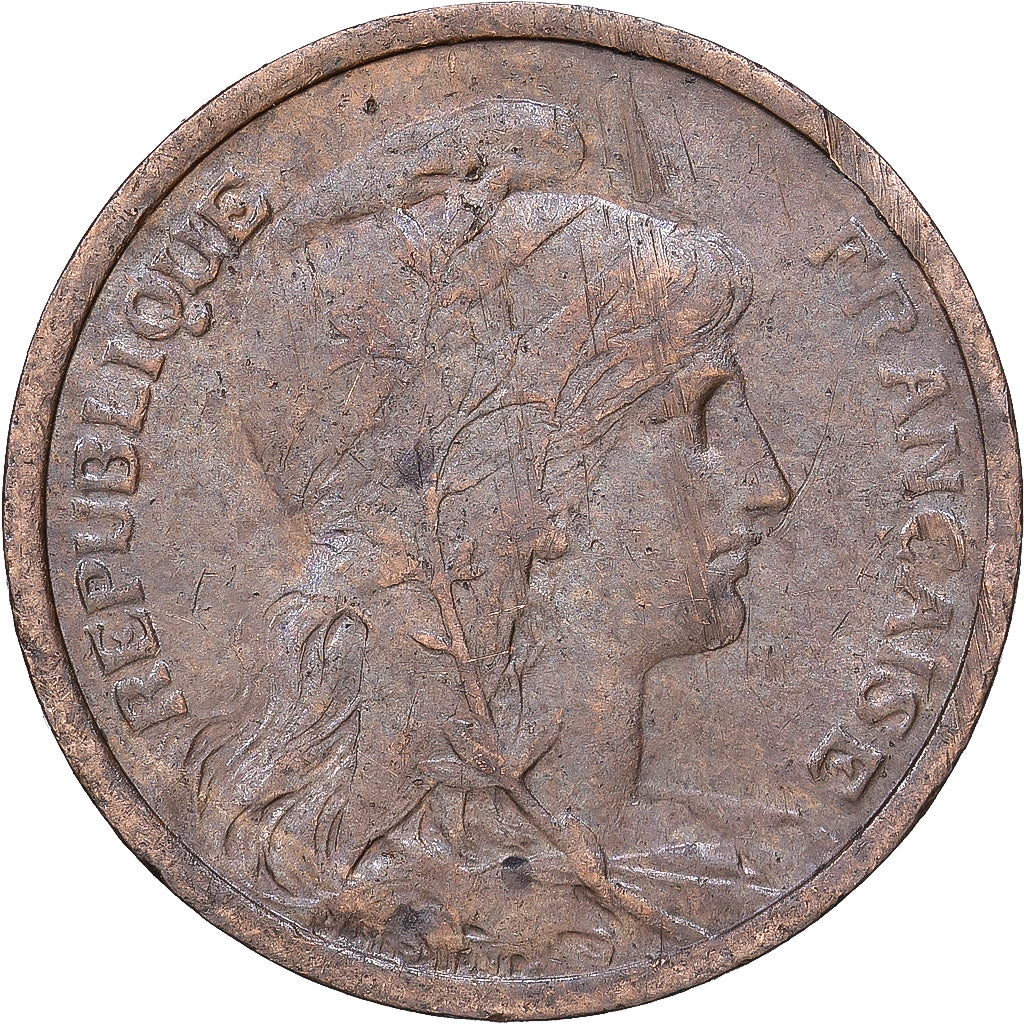 Francia, Centime, Daniel-Dupuis, 1903, Paris, Bronzo, BB, Gadoury:90, KM:840