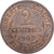 Francia, 2 Centimes, Dupuis, 1903, Paris, Bronzo, MB+, KM:841