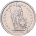 Zwitserland, 2 Francs, 1974, Bern, Cupro-nikkel, ZF, KM:21a.1