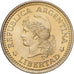 Argentina, 10 Centavos, 1974, Alumínio-Bronze, MS(63), KM:66