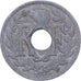 France, 10 Centimes, Lindauer, 1941, Paris, Zinc, TB+, Gadoury:288b, KM:896