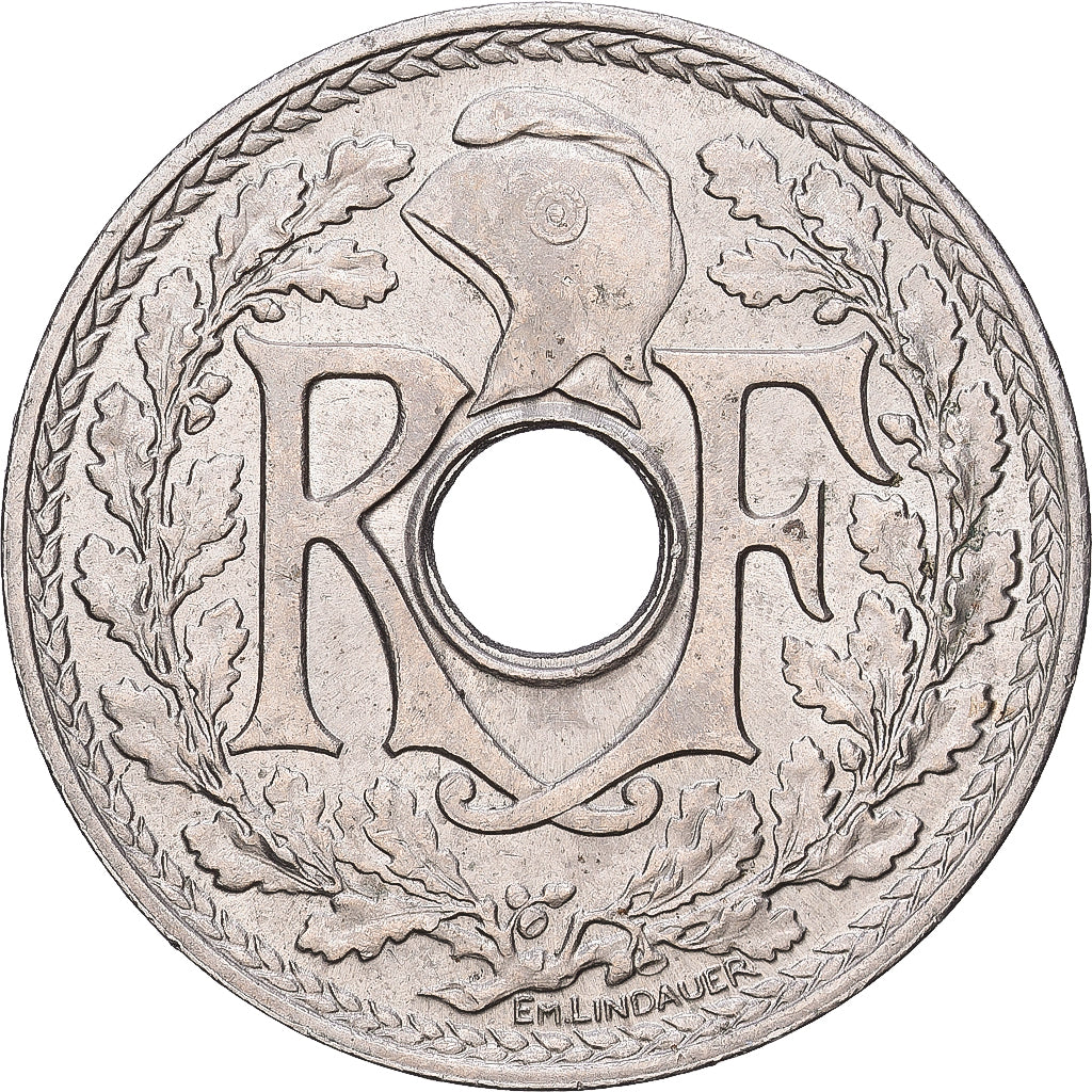 France, 25 Centimes, Lindauer, 1939, Paris, Maillechort, TTB+, Gadoury:381, Le