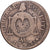 Francia, Louis XVI, Sol aux balances françoise, 1793 / AN II, Metz, Bronzo, MB