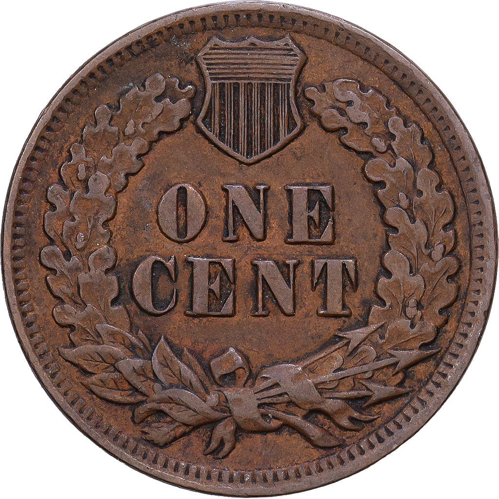 Estados Unidos da América, Cent, Indian Head, 1902, U.S. Mint, Bronze