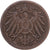 Niemcy, Wilhelm II, Pfennig, 1901, Stuttgart, Miedź, EF(40-45), KM:10