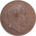 Wielka Brytania, Edward VII, Penny, 1907, Brązowy, EF(40-45), KM:794.2