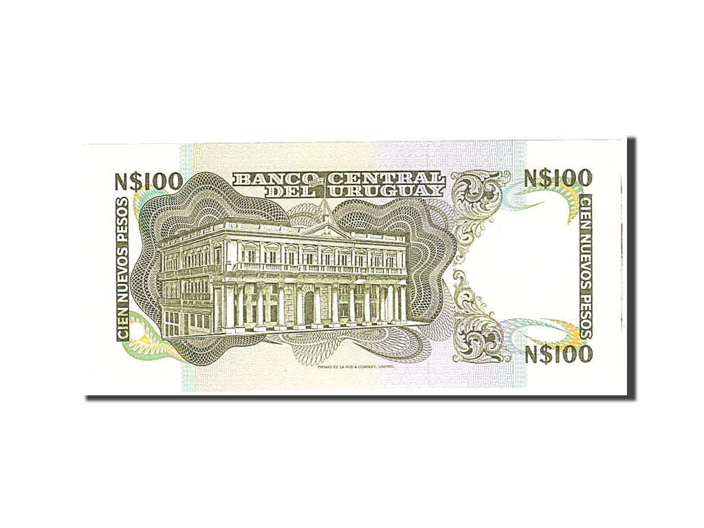 Banknote, Uruguay, 100 Nuevos Pesos, 1986, Undated, KM:62c, UNC(64)
