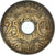 Moneta, Francia, Lindauer, 25 Centimes, 1918, BB, Rame-nichel, KM:867a