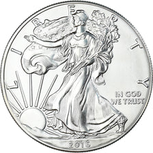 Münze, Vereinigte Staaten, Dollar, 2016, American Silver Eagle, UNZ, Silber