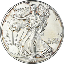 Coin, United States, Dollar, 2016, American Silver Eagle, MS(63), Silver