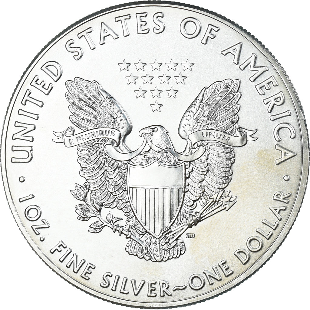 Münze, Vereinigte Staaten, Dollar, 2016, American Silver Eagle, UNZ, Silber