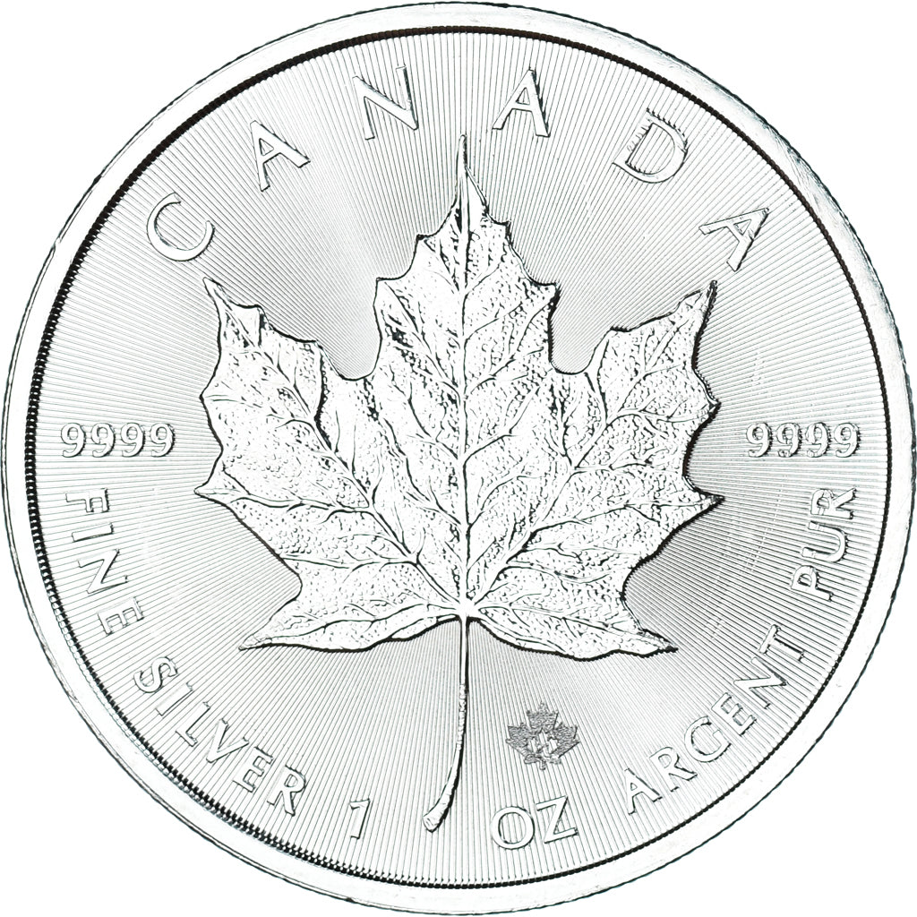 Canada, Élisabeth II, 5 Dollars, Maple Leaf, 2021, Argent, SPL