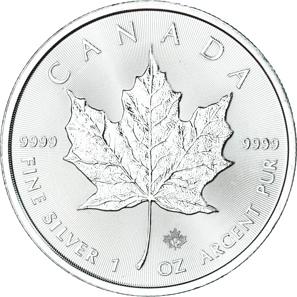 Canada, Élisabeth II, 5 Dollars, Maple Leaf, 2021, Argent, SPL