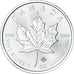 Munten, Canada, 5 Dollars, 2021, Maple Leaf, UNC-, Zilver