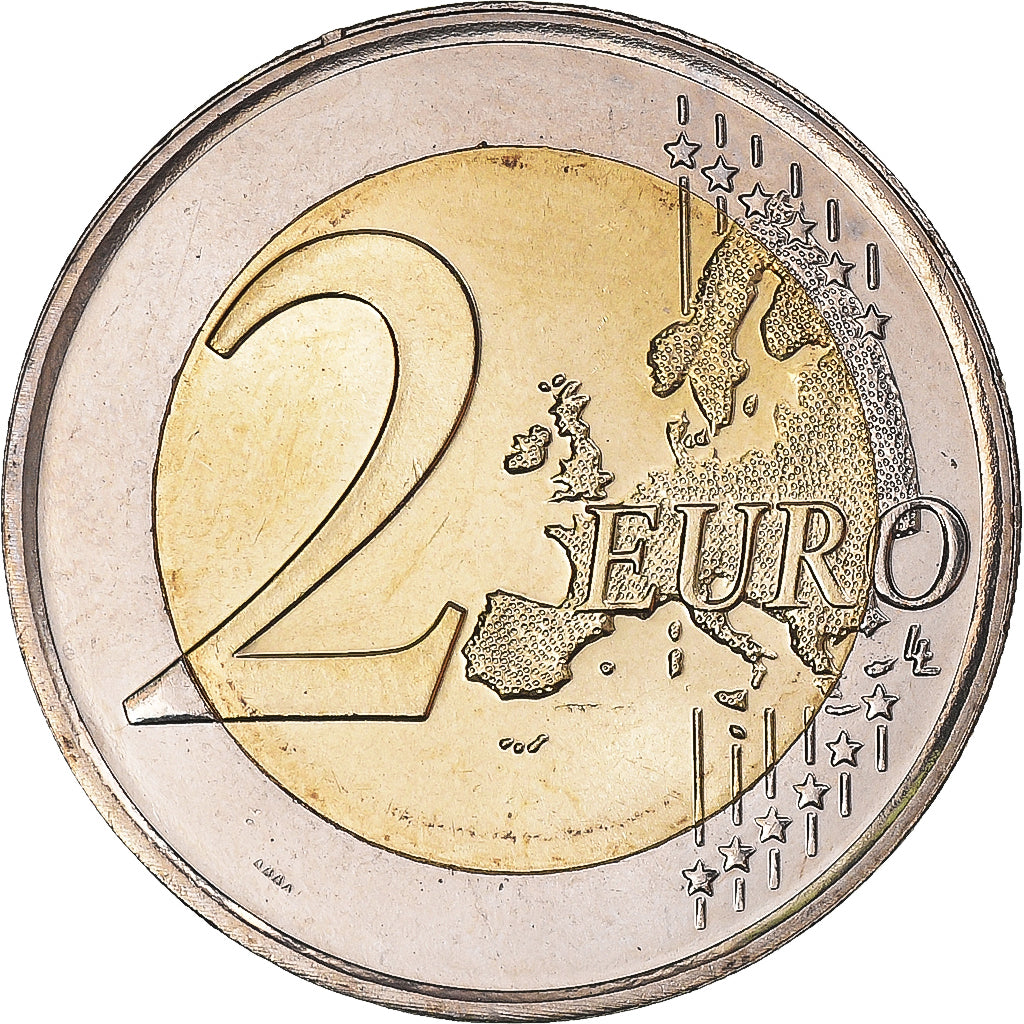 Niederlande, 2 Euro, 2013, UNZ+, Bi-Metallic