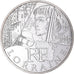 França, 10 Euro, 2012, Lorraine, MS(63), Prata