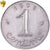 Frankrijk, 1 Centime, Épi, 1991, Paris, Frappe Monnaie, Stainless Steel, PCGS