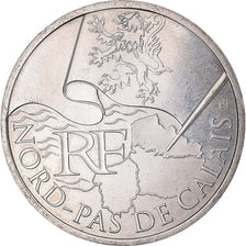France, 10 Euro, 2010, Monnaie de Paris, Nord-Pas De Calais, MS(60-62), Silver