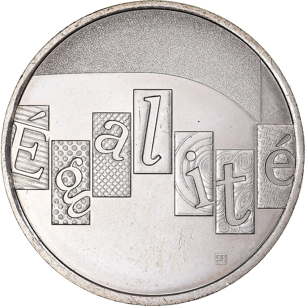 Francia, 5 Euro, Egalité, 2013, EBC+, Plata