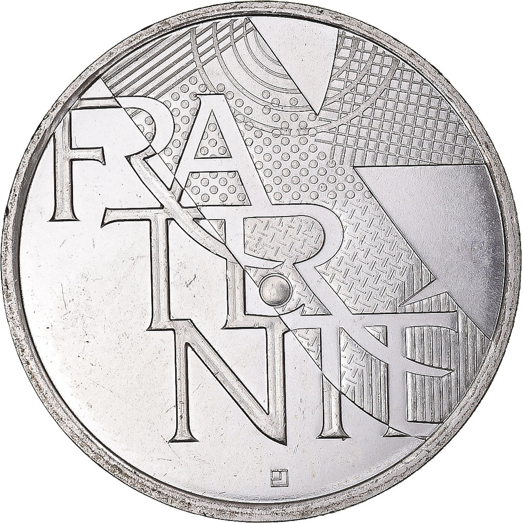 France, 5 Euro, 2013, Fraternité, MS(63), Silver