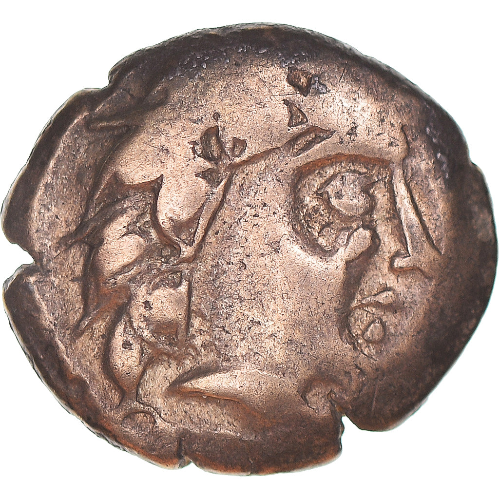Pictones, Santones, Statère à la main, 1st century BC, Eletro, VF(30-35)